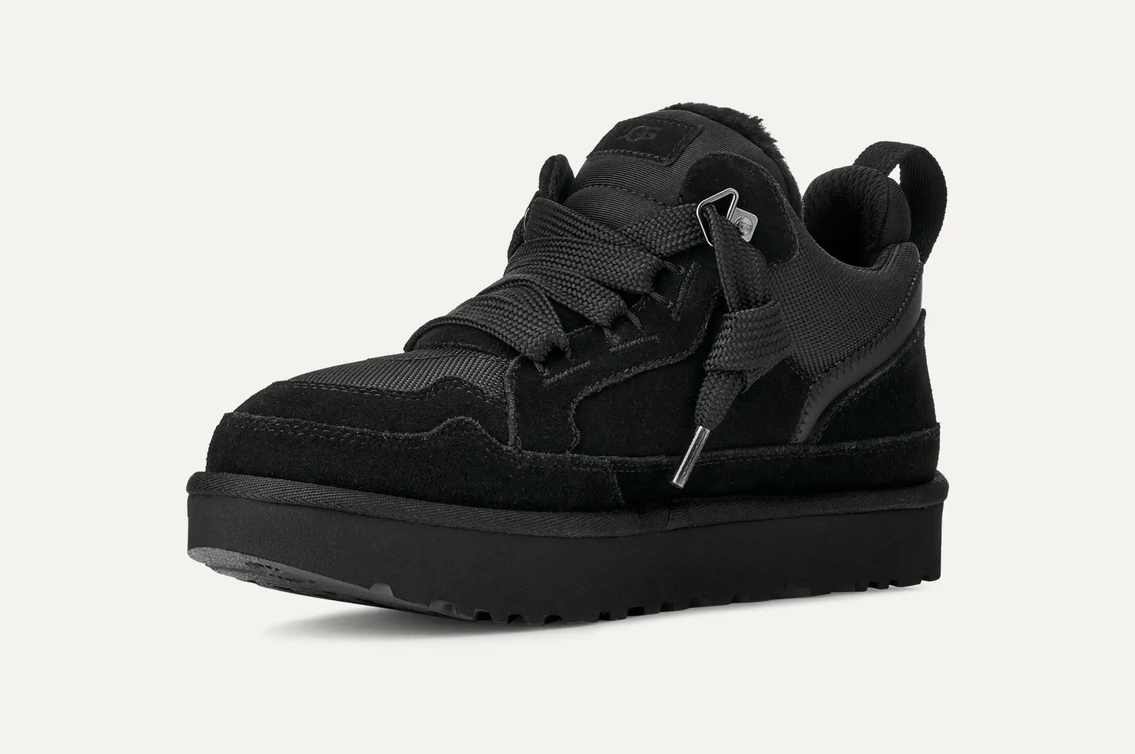 UGG Mens Lowmel Trainers | Black sold by The Foot Factory product image thumbnail 3
