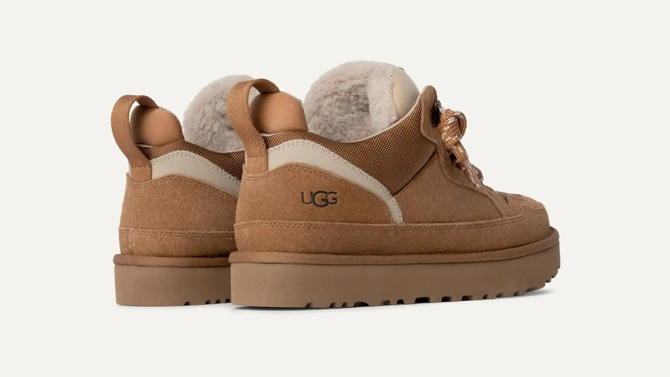 UGG Mens Lowmel Trainers | Chestnut sold by The Foot Factory product image thumbnail 2