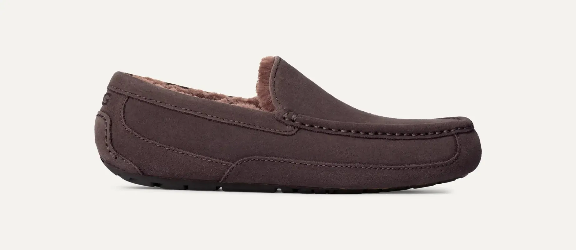 UGG Mens Ascot Slipper | Dusted Cocoa sold by The Foot Factory