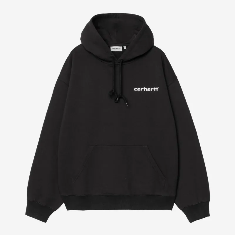 Carhartt WIP Mens Caps Hoodie | Black made by Carhartt WIP