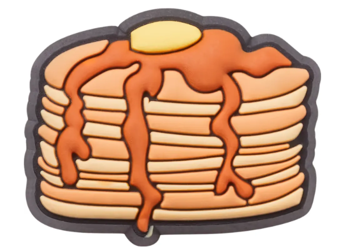 Crocs Jibbitz Pancakes Charm sold by The Foot Factory