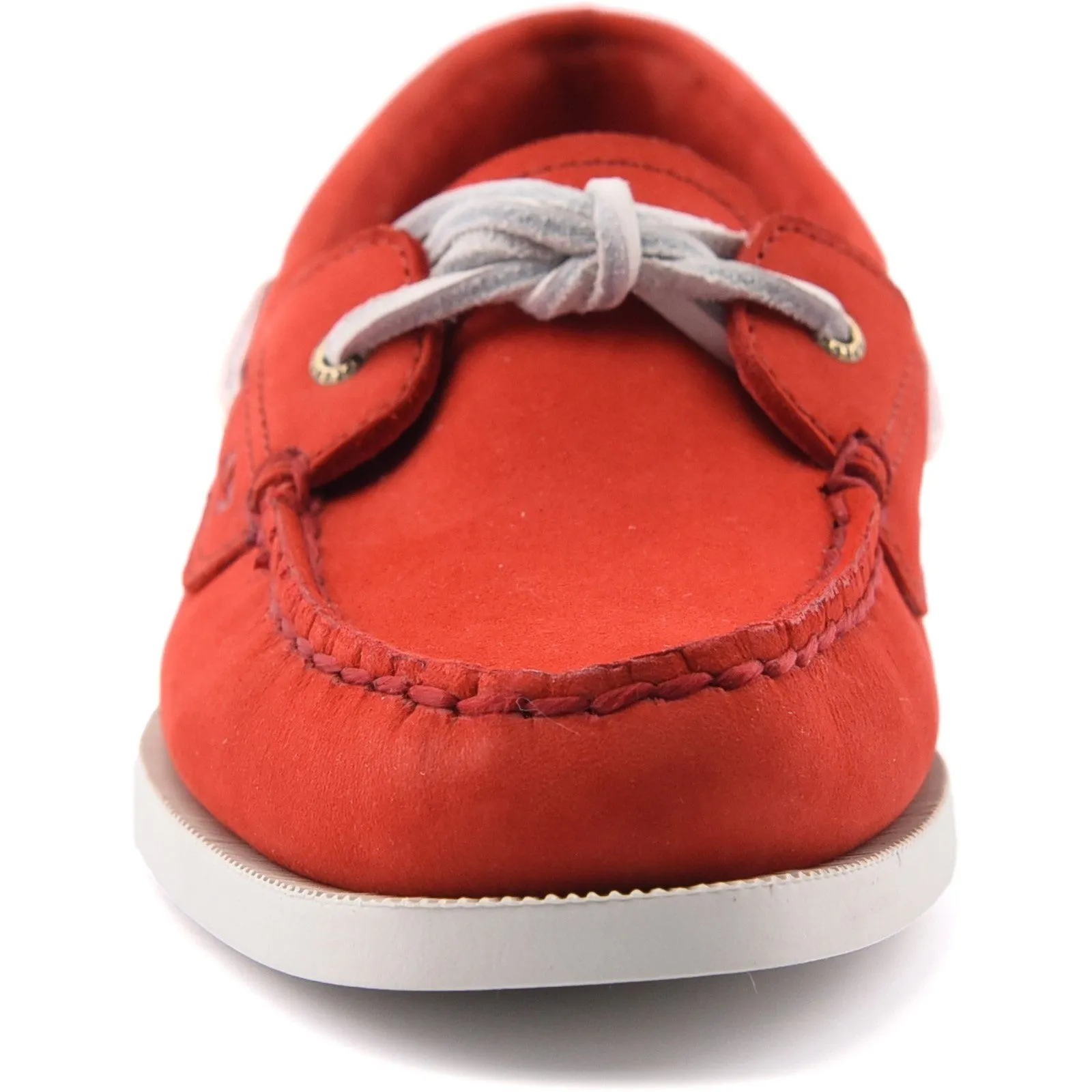 Sperry Womens Authentic Original 1-Eye Boat Shoe | Red sold by The Foot Factory product image thumbnail 4