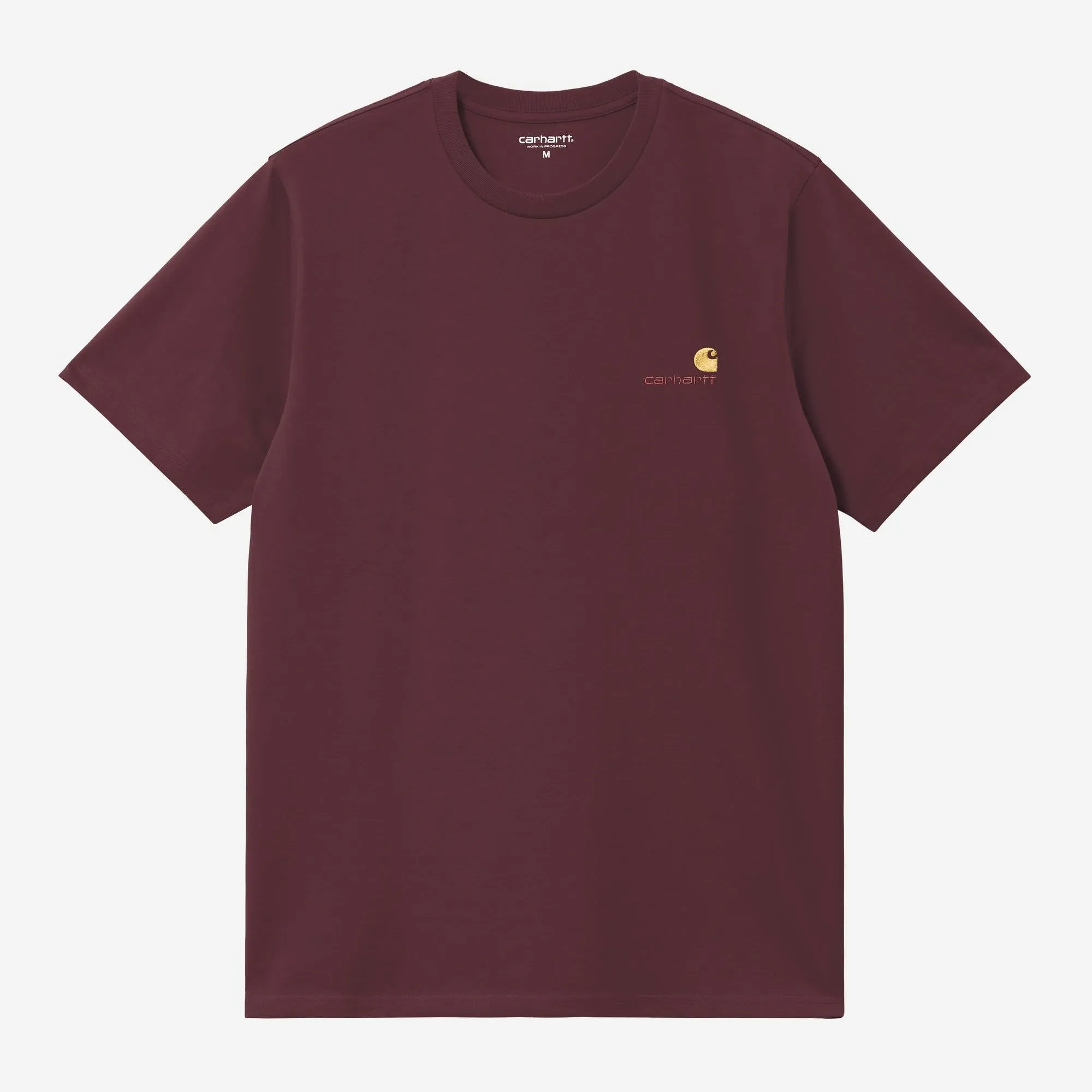 Carhartt WIP Mens Short Sleeved American Script T-Shirt | Rondo sold by The Foot Factory