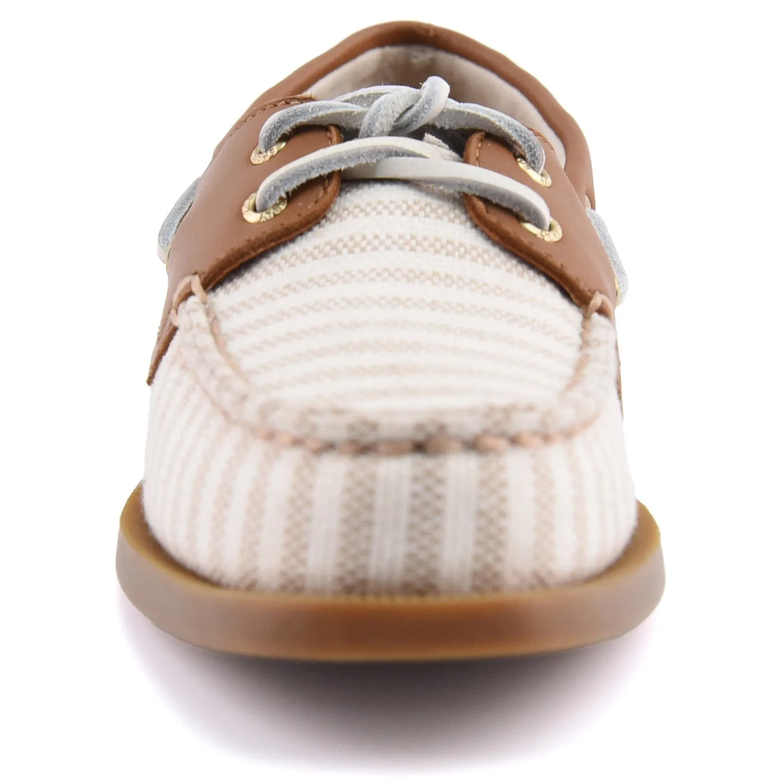 Sperry Womens Authentic Original 2-Eye Boat Shoe | White Natural sold by The Foot Factory product image thumbnail 5