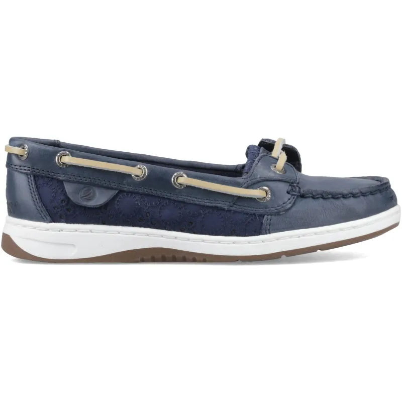 Sperry Womens Angelfish Boat Shoe | Navy sold by The Foot Factory