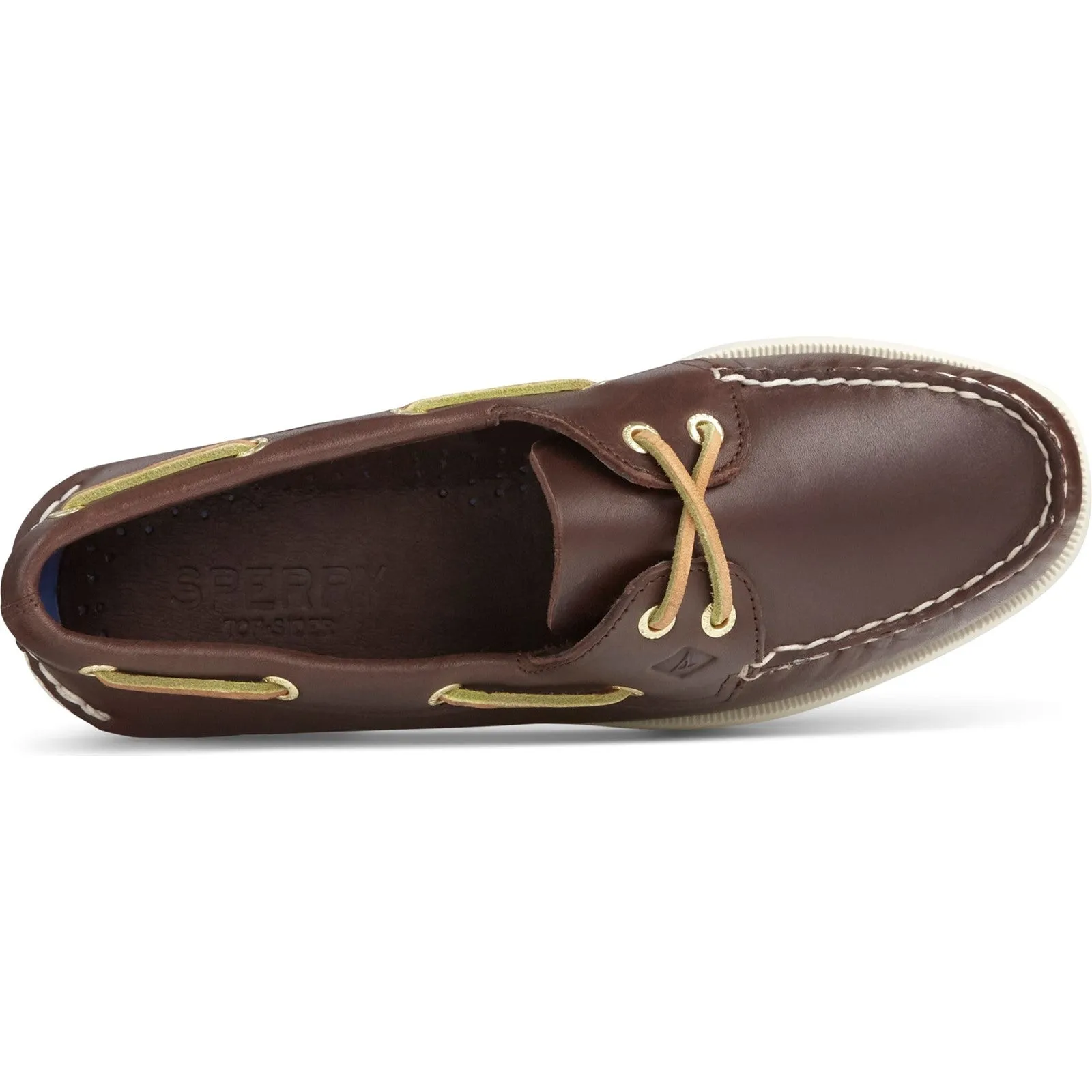 Sperry Womens Authentic Original 2-Eye Boat Shoe | Brown sold by The Foot Factory product image thumbnail 4