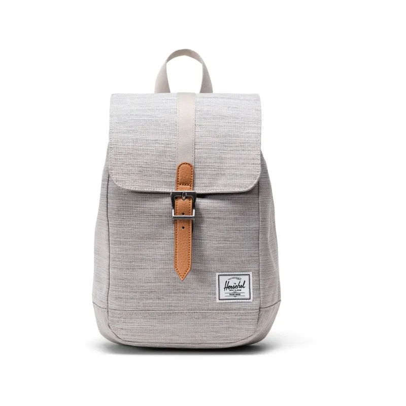 Herschel Retreat Sling Bag | Light Grey Crosshatch sold by The Foot Factory
