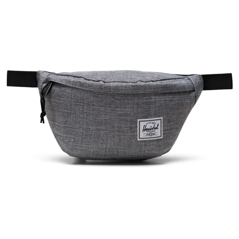 Herschel Classic Hip Pack Bag | Raven Crosshatch sold by The Foot Factory