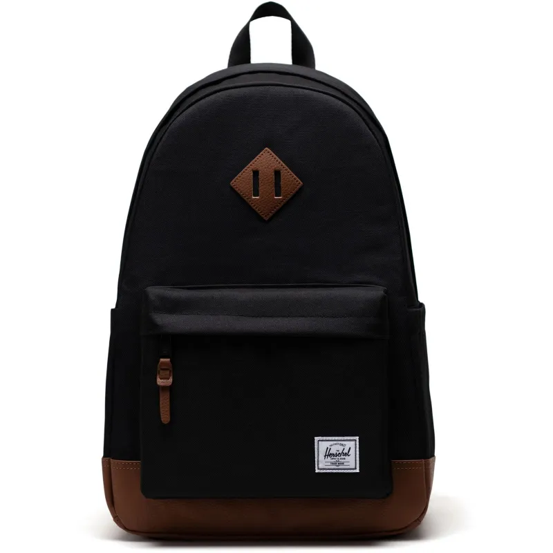 Herschel Heritage Backpack | Black / Tan sold by The Foot Factory