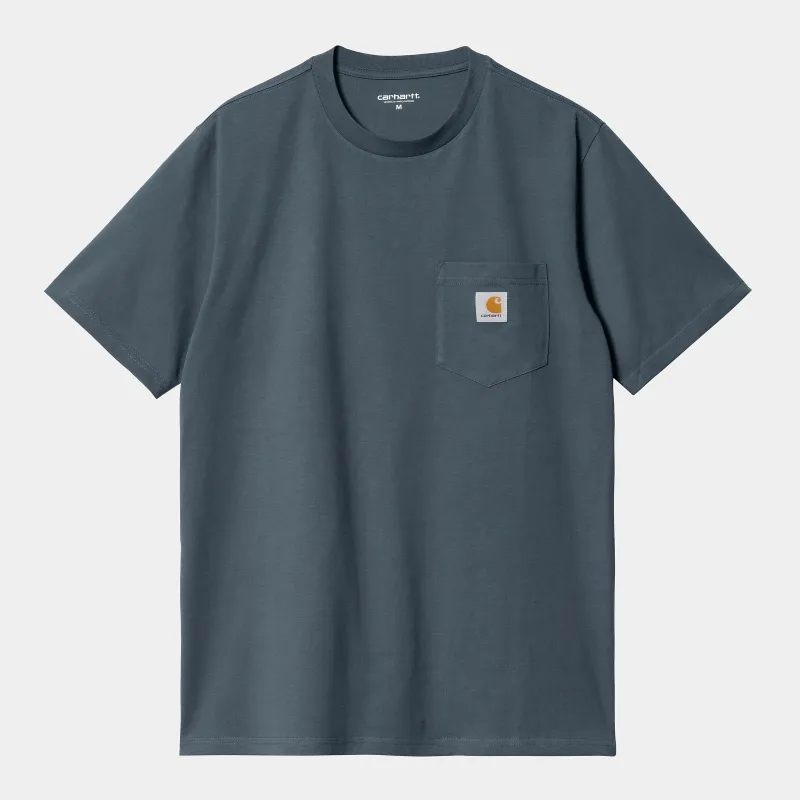 Carhartt WIP Mens Short Sleeve Pocket T-Shirt - Ore sold by The Foot Factory