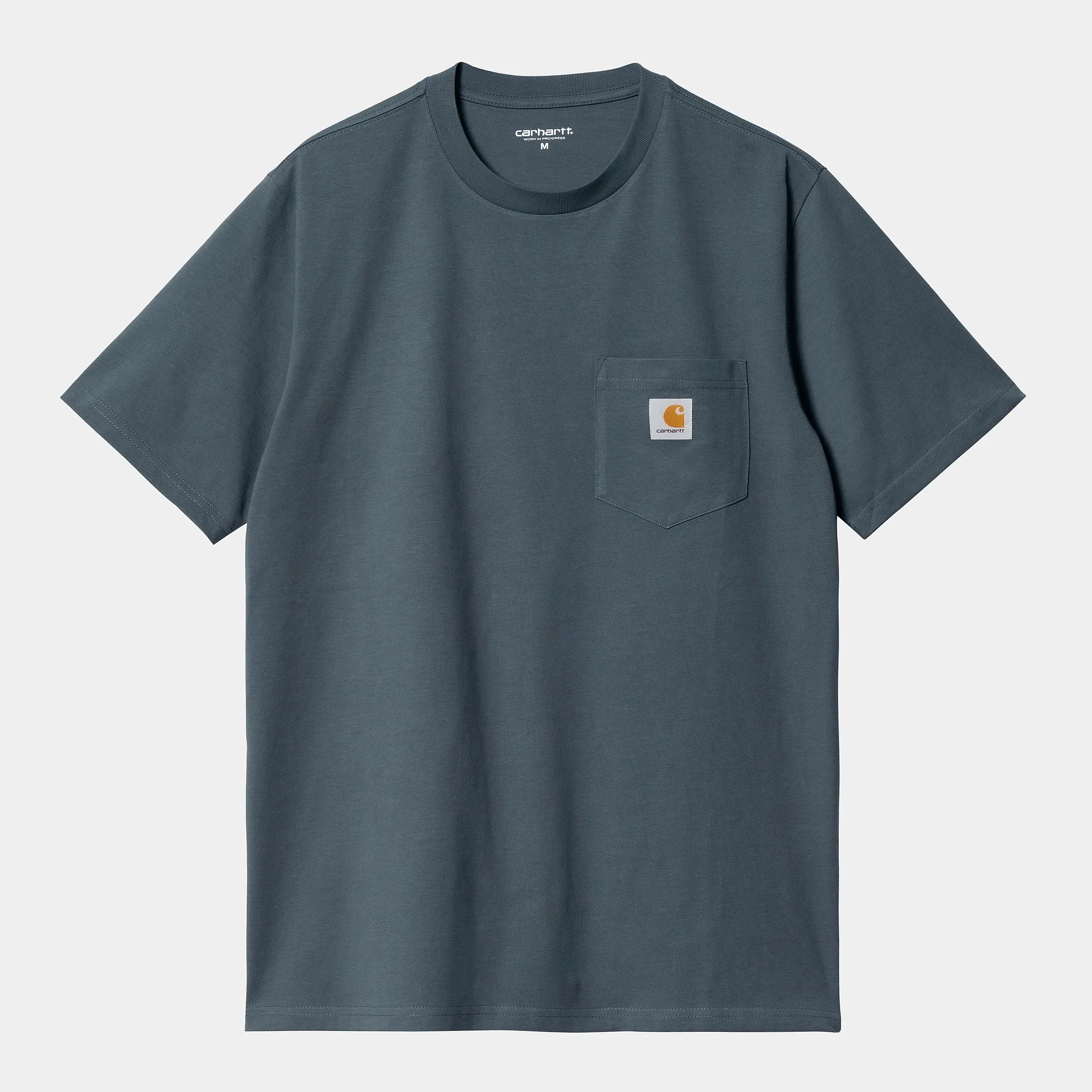 Carhartt WIP Mens Short Sleeve Pocket T-Shirt - Ore sold by The Foot Factory