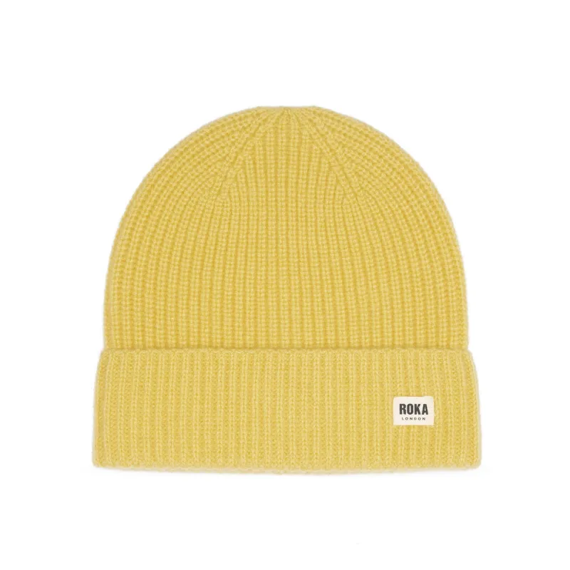 ROKA Shard Cashmere Beanie | Ray Flower made by The Foot Factory