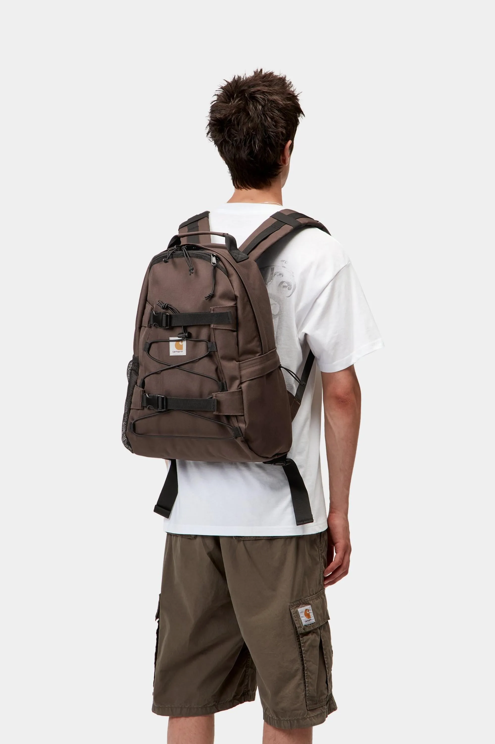 Carhartt WIP Mens Kickflip Backpack | Palisander sold by The Foot Factory product image thumbnail 3