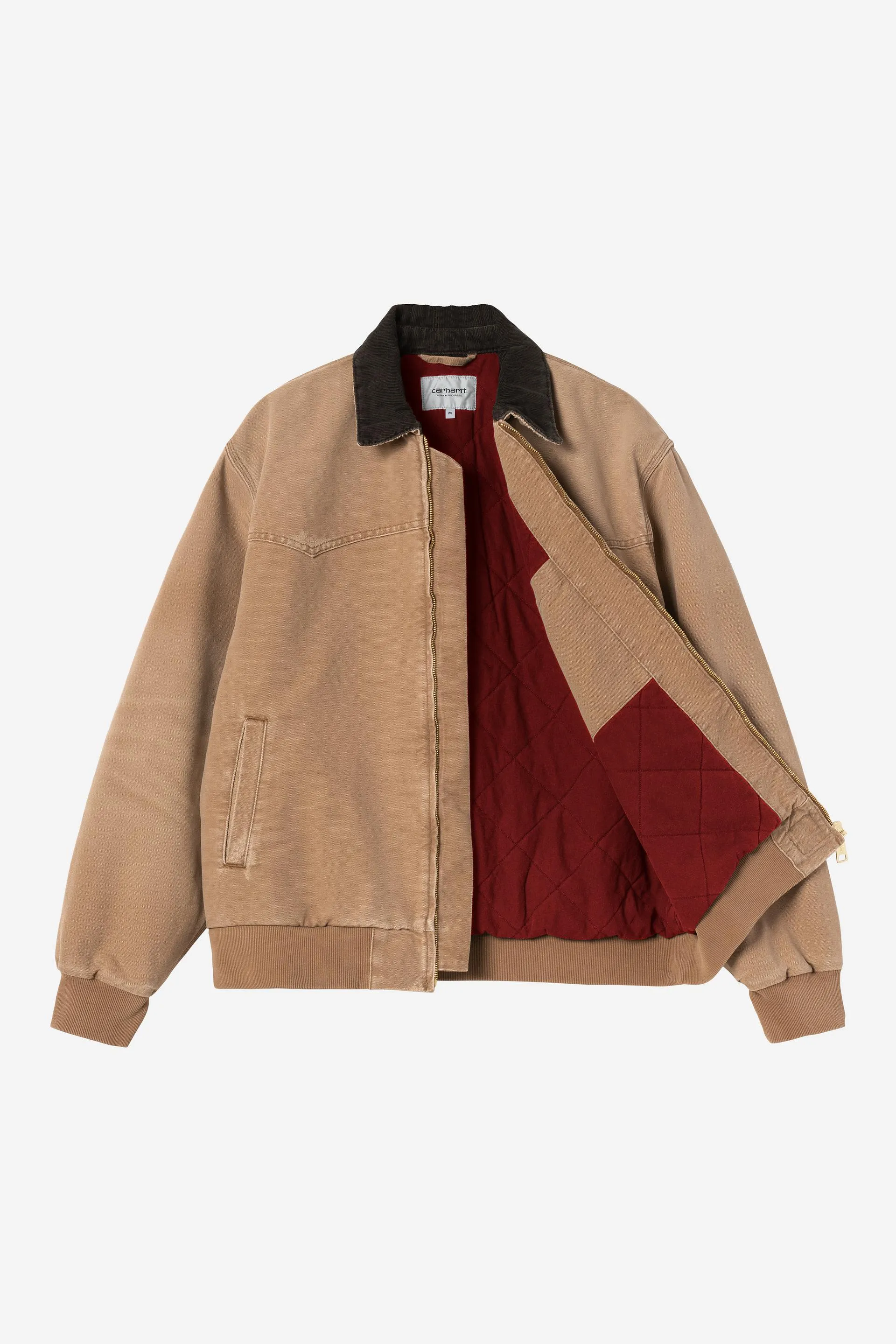 Carhartt WIP Mens OG Santa Fe Jacket | Hamilton Brown Grind Wash sold by The Foot Factory product image thumbnail 3