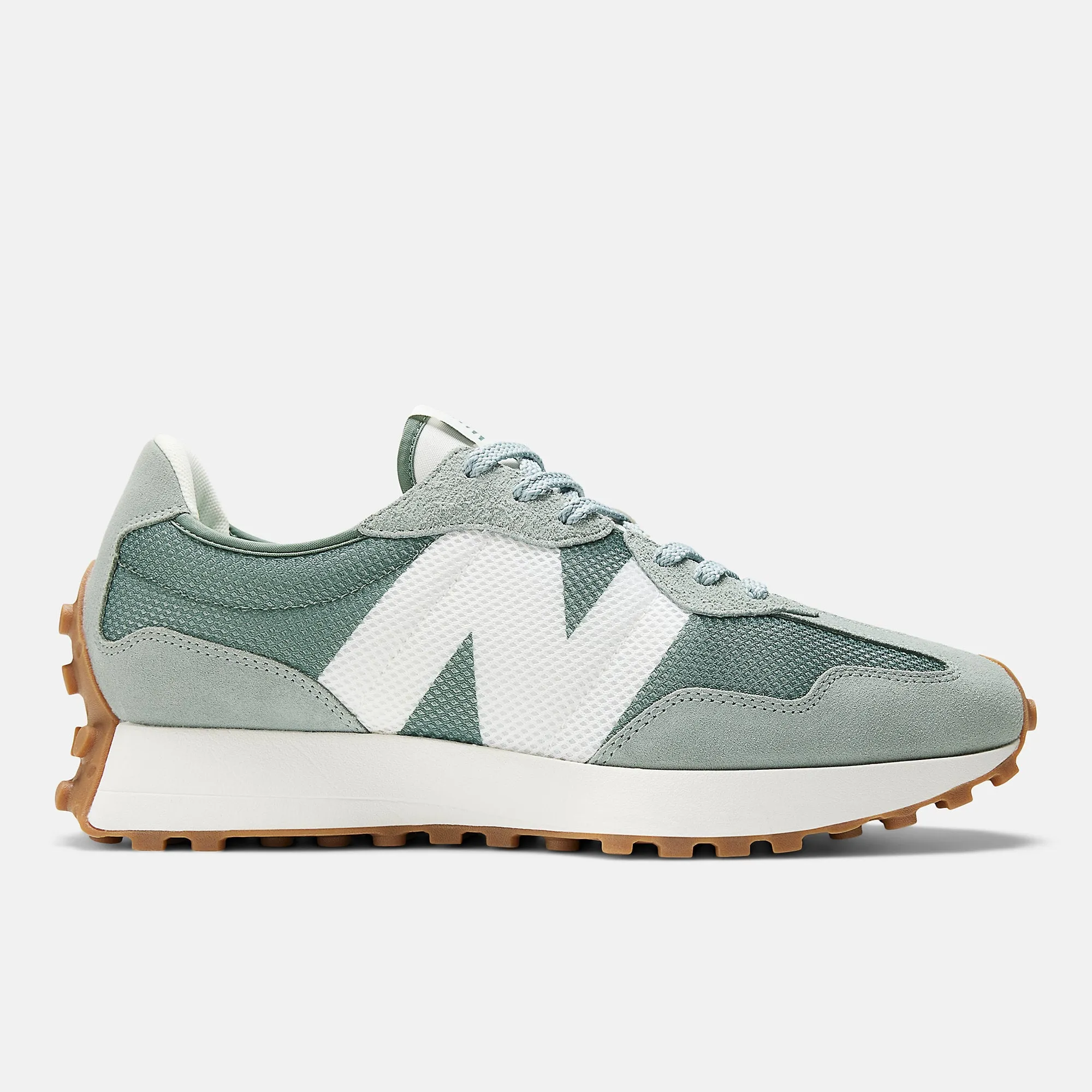 New Balance Unisex 327 Fashion Trainers - Juniper sold by The Foot Factory