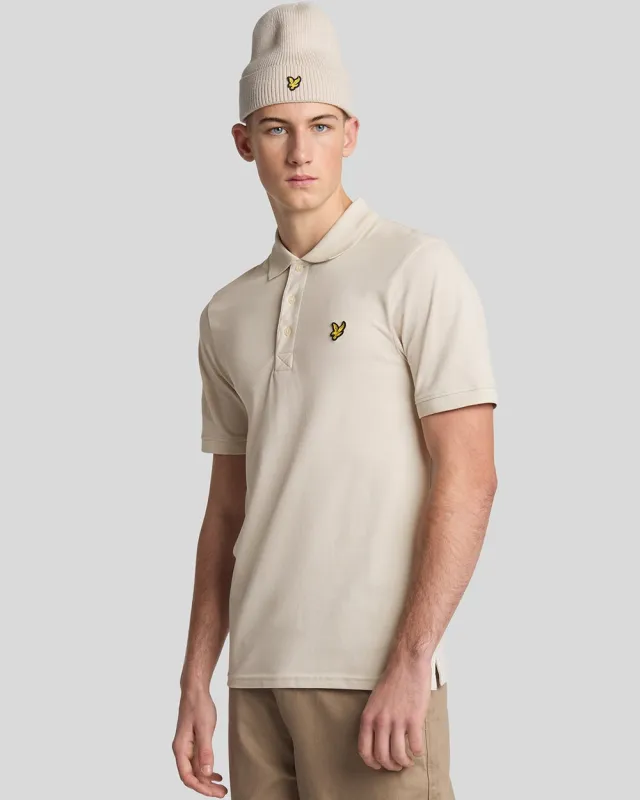 Lyle & Scott Mens Cotton Polo Shirt | Cove sold by The Foot Factory