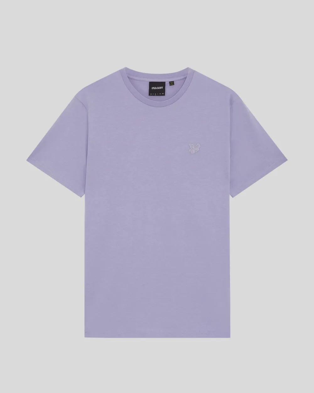 Lyle & Scott Mens Superfine Cotton T-Shirt | Floral Violet sold by The Foot Factory product image thumbnail 5