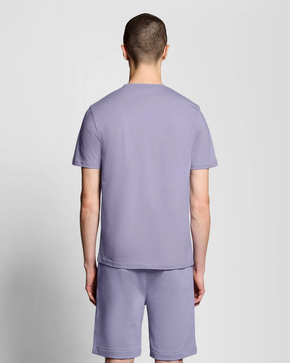 Lyle & Scott Mens Superfine Cotton T-Shirt | Floral Violet sold by The Foot Factory product image thumbnail 4