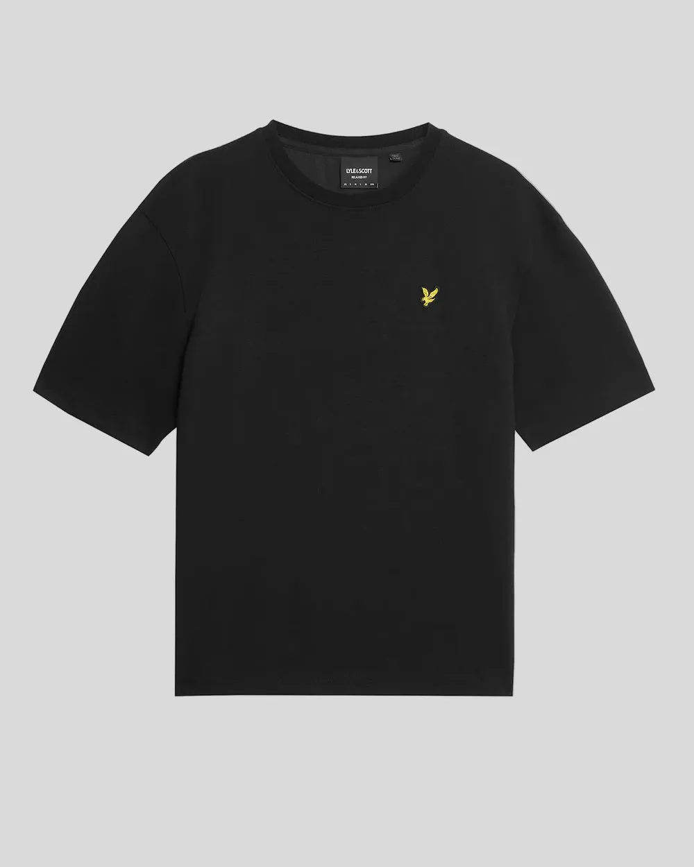 Lyle & Scott Mens Ultra Soft Cotton Blend T-Shirt | Black sold by The Foot Factory product image thumbnail 5