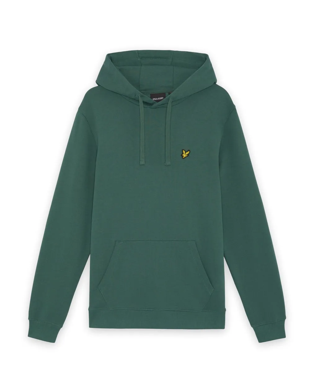 Lyle & Scott Mens Loopback Cotton Hoodie | Everglade sold by The Foot Factory product image thumbnail 5