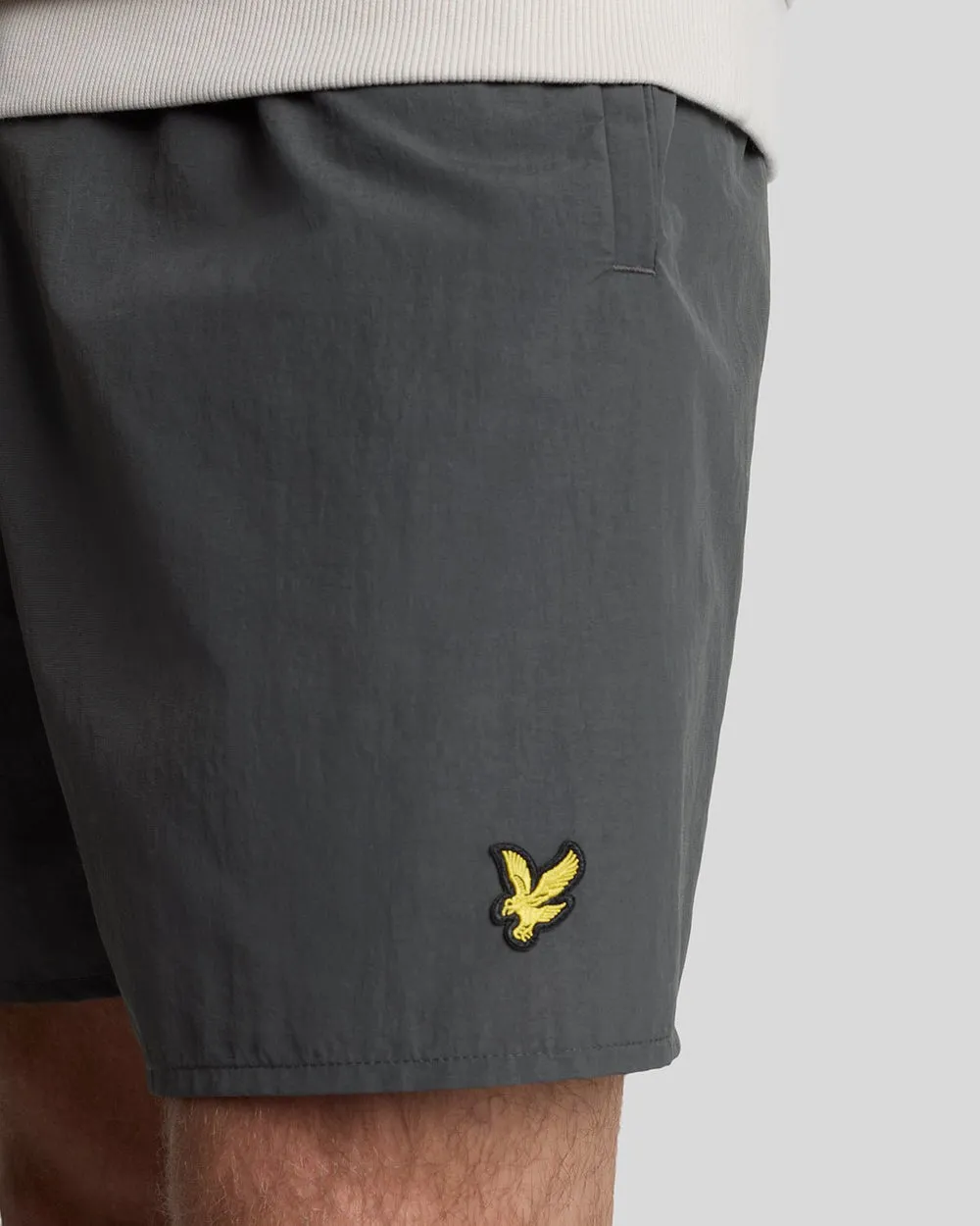 Lyle & Scott Mens Swim Shorts | Gunmetal sold by The Foot Factory product image thumbnail 4
