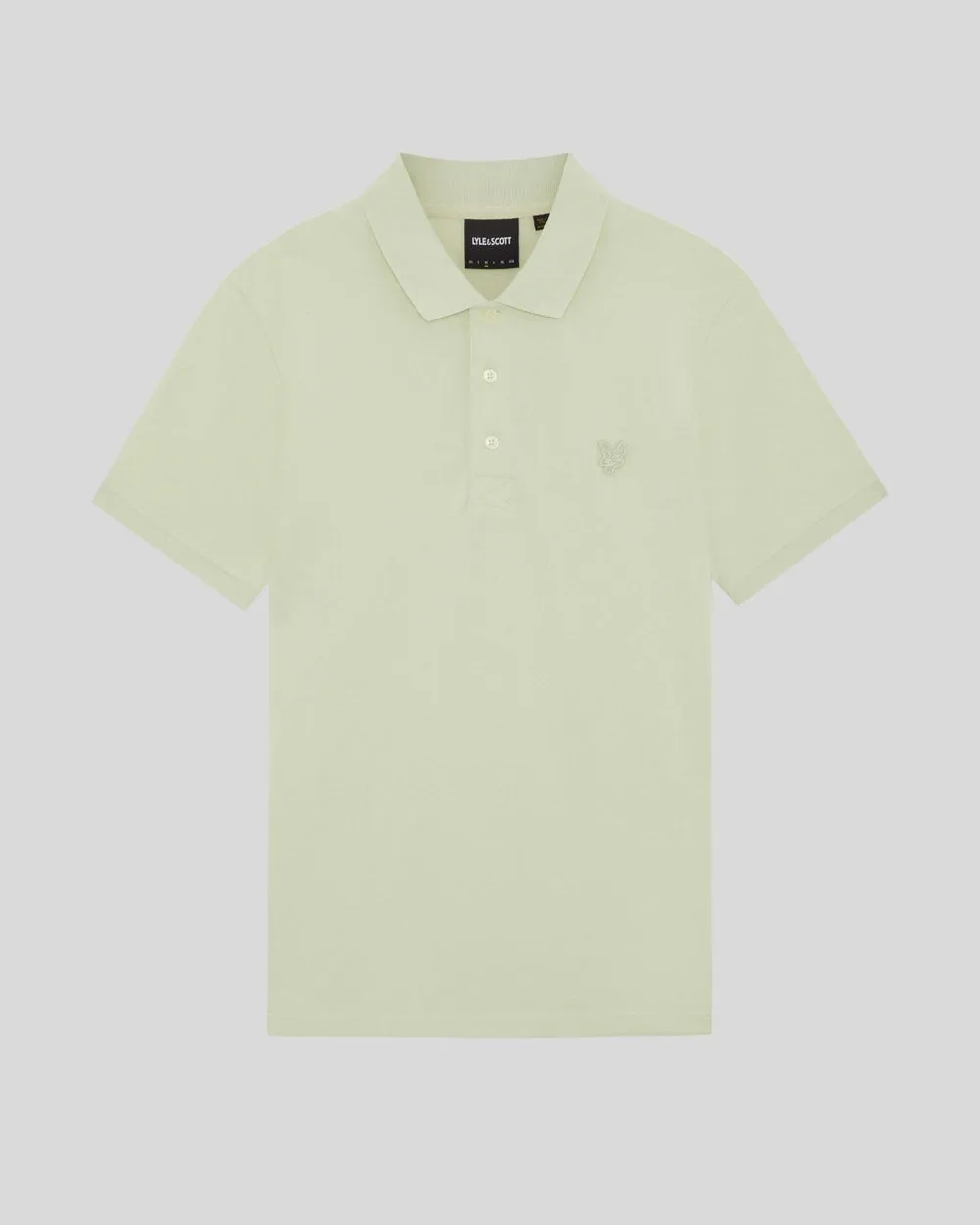 Lyle & Scott Mens Superfine Cotton Polo Shirt | Tender Greens sold by The Foot Factory product image thumbnail 5