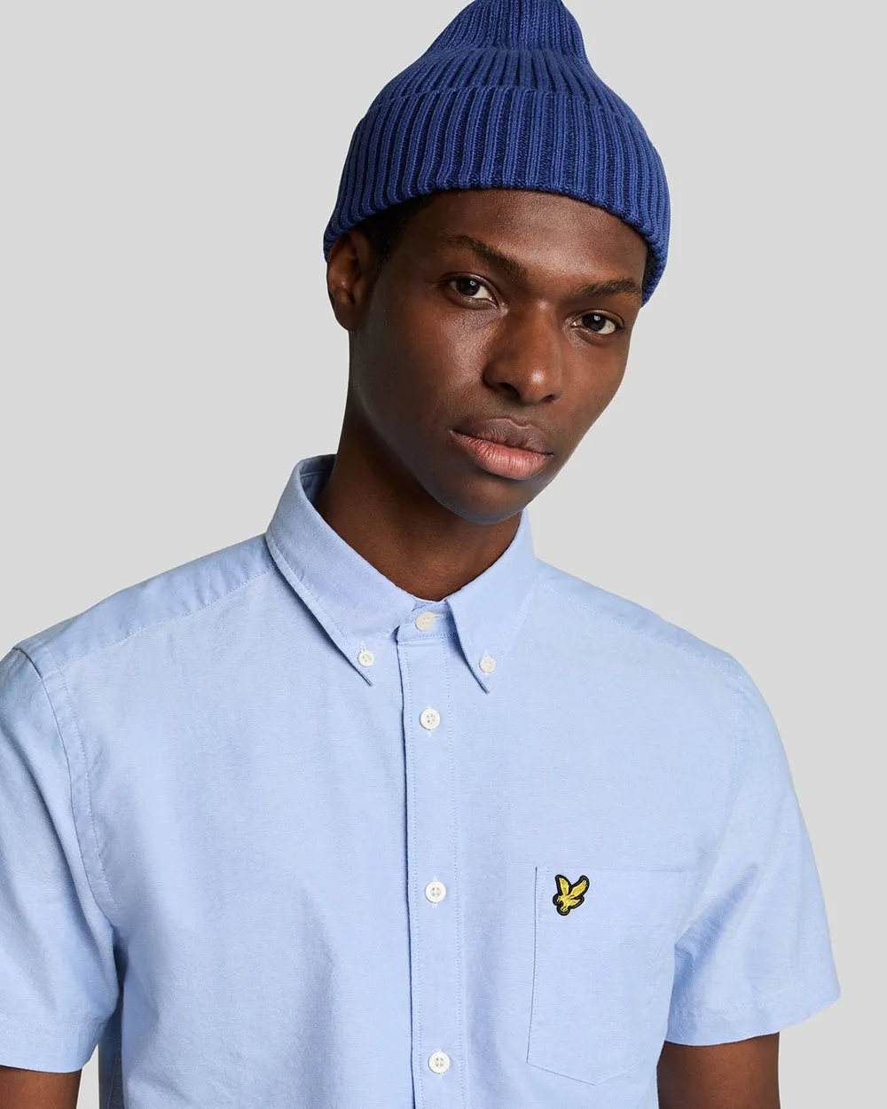 Lyle & Scott Mens Short Sleeve Oxford Shirt | Riviera sold by The Foot Factory product image thumbnail 4