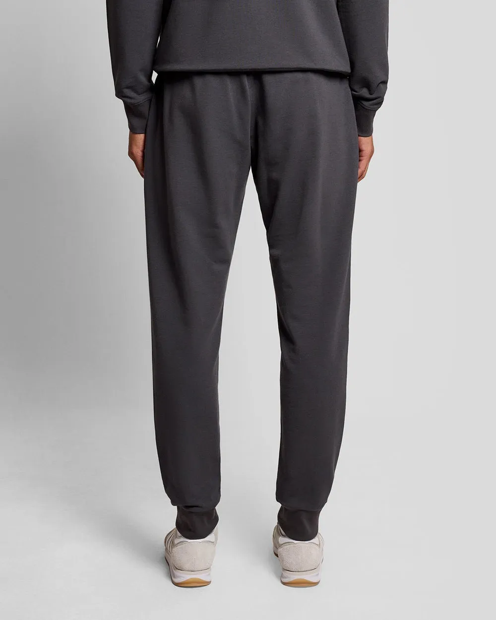 Lyle & Scott Mens Lightweight Lounge Joggers | Gunmetal sold by The Foot Factory product image thumbnail 4