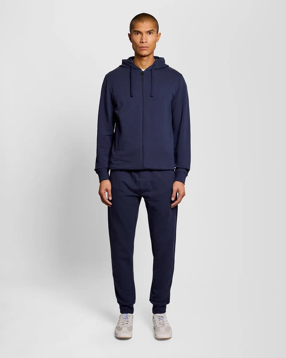 Lyle & Scott Mens Lightweight Lounge Joggers | Navy sold by The Foot Factory product image thumbnail 2