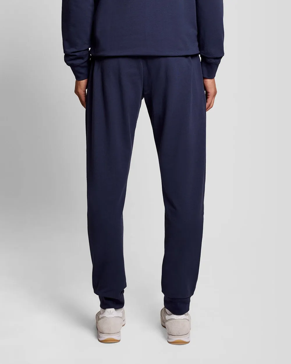 Lyle & Scott Mens Lightweight Lounge Joggers | Navy sold by The Foot Factory product image thumbnail 4
