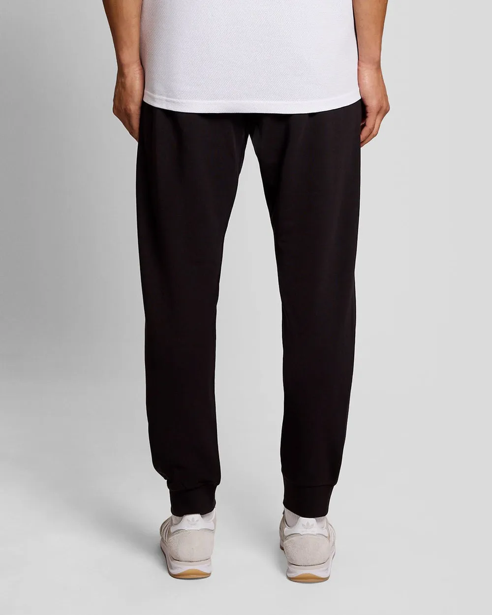 Lyle & Scott Mens Lightweight Lounge Joggers | Jet Black sold by The Foot Factory product image thumbnail 4