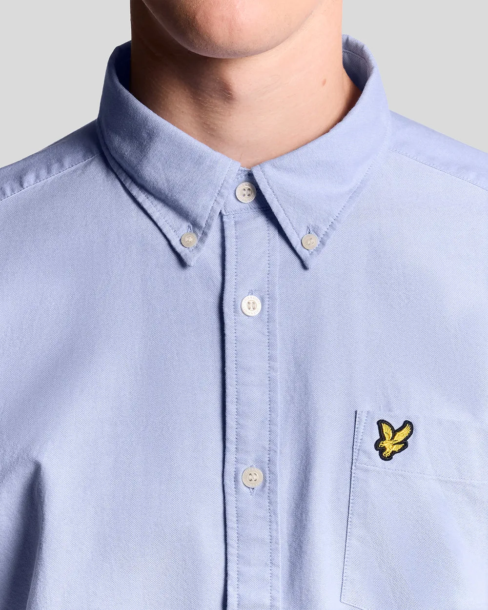 Lyle & Scott Mens Cotton Button Down Oxford Shirt | Riviera sold by The Foot Factory product image thumbnail 3