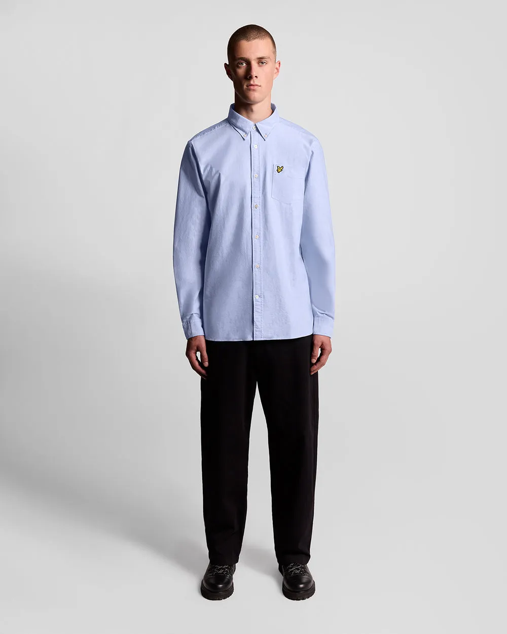 Lyle & Scott Mens Cotton Button Down Oxford Shirt | Riviera sold by The Foot Factory product image thumbnail 2