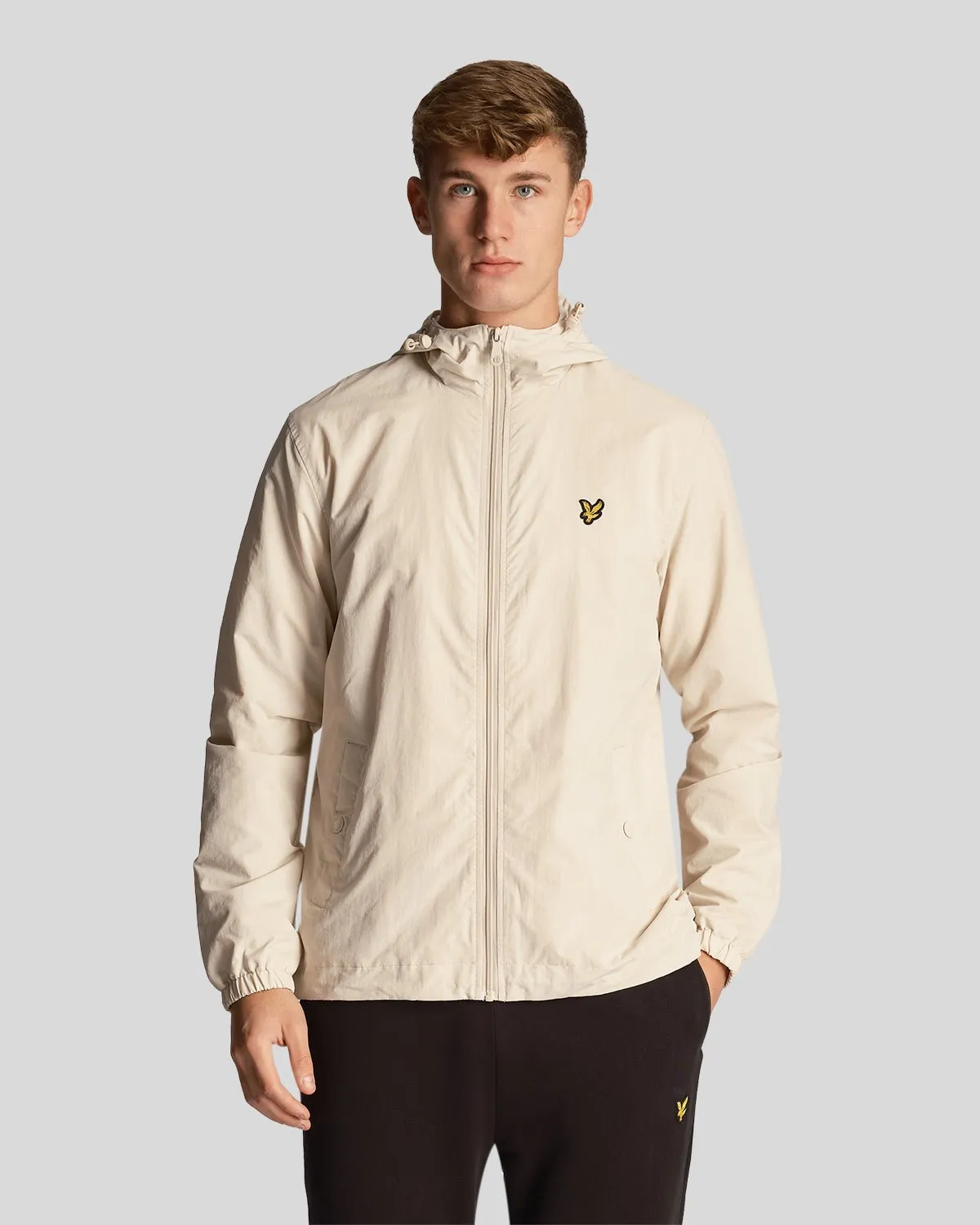 Lyle & Scott Mens Water Resistant Hooded Jacket | Cove sold by The Foot Factory