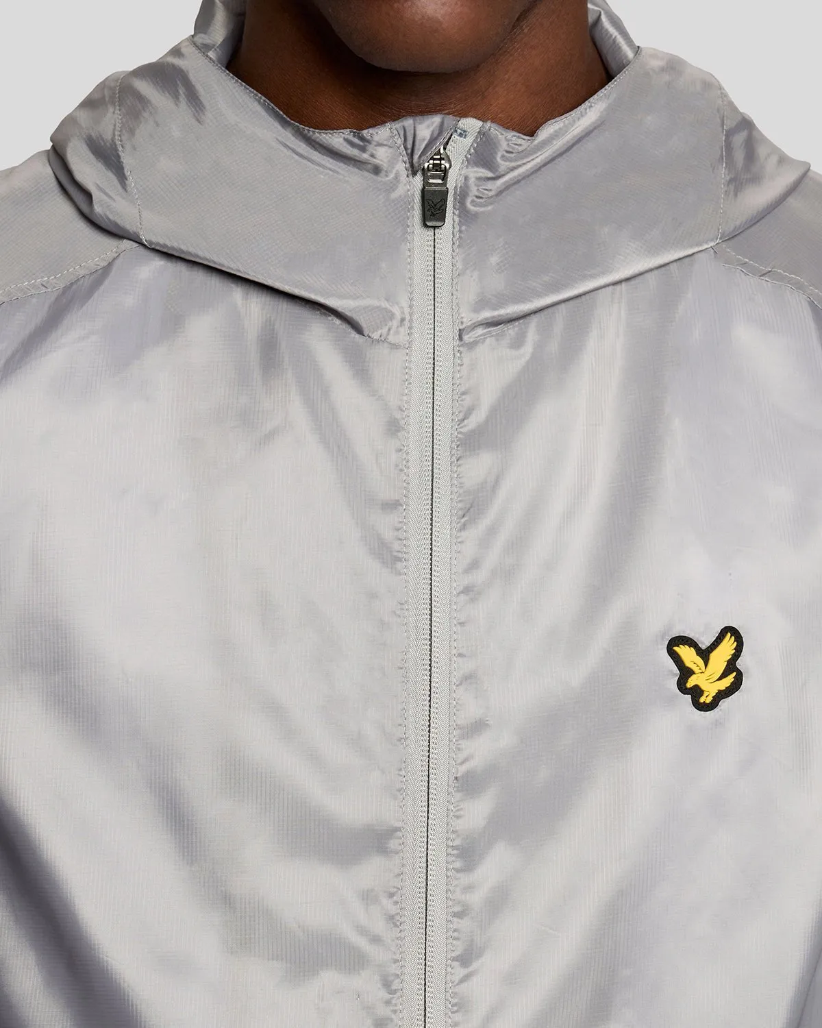 Lyle & Scott Mens Sports Lightweight Training Jacket | Ultimate Grey sold by The Foot Factory product image thumbnail 3