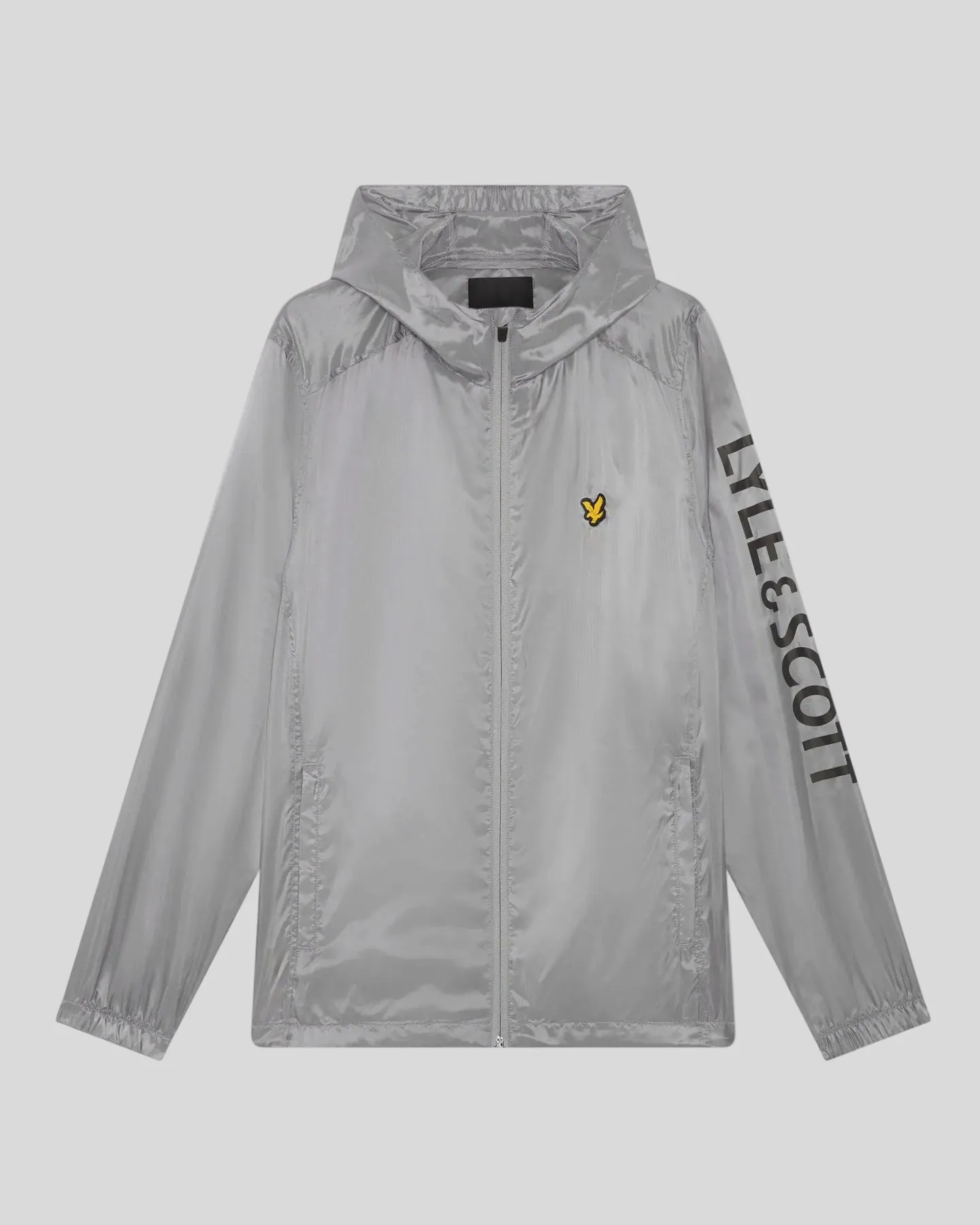 Lyle & Scott Mens Sports Lightweight Training Jacket | Ultimate Grey sold by The Foot Factory product image thumbnail 5