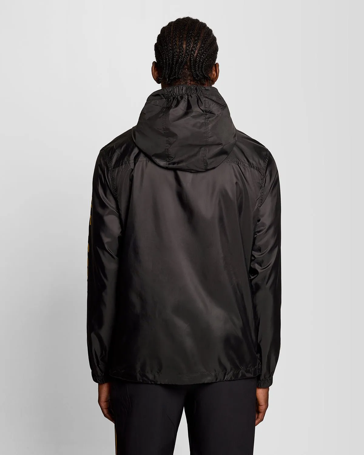 Lyle & Scott Mens Sports Lightweight Training Jacket | Jet Black sold by The Foot Factory product image thumbnail 4