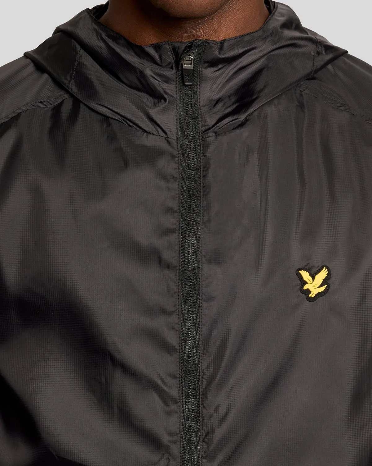 Lyle & Scott Mens Sports Lightweight Training Jacket | Jet Black sold by The Foot Factory product image thumbnail 3