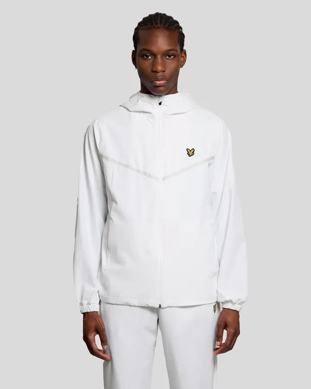 Lyle & Scott Mens Sports Stripe Track Jacket | White made by Lyle & Scott
