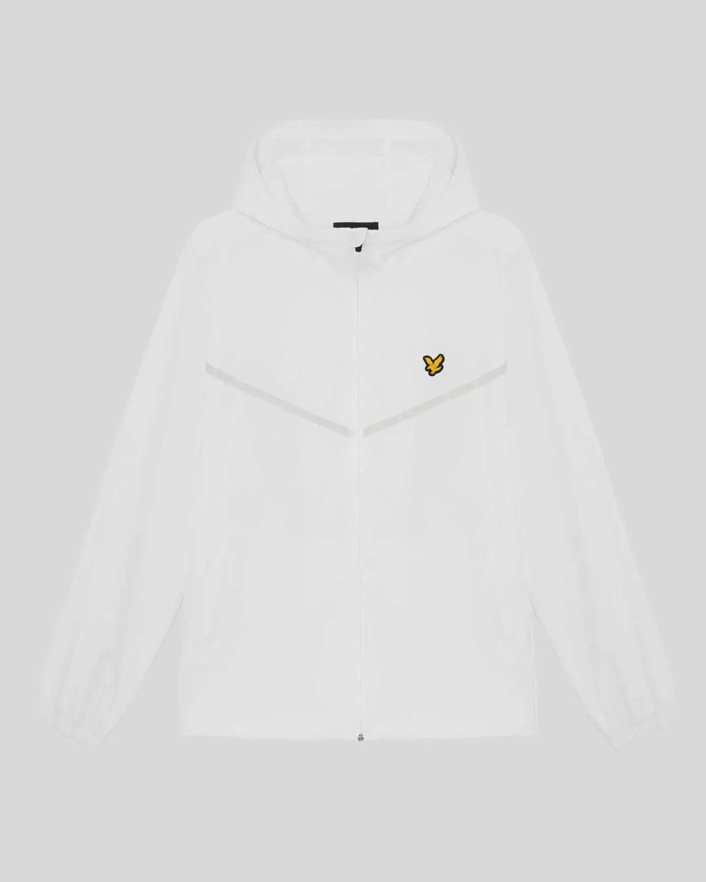 Lyle & Scott Mens Sports Stripe Track Jacket | White sold by The Foot Factory product image thumbnail 5
