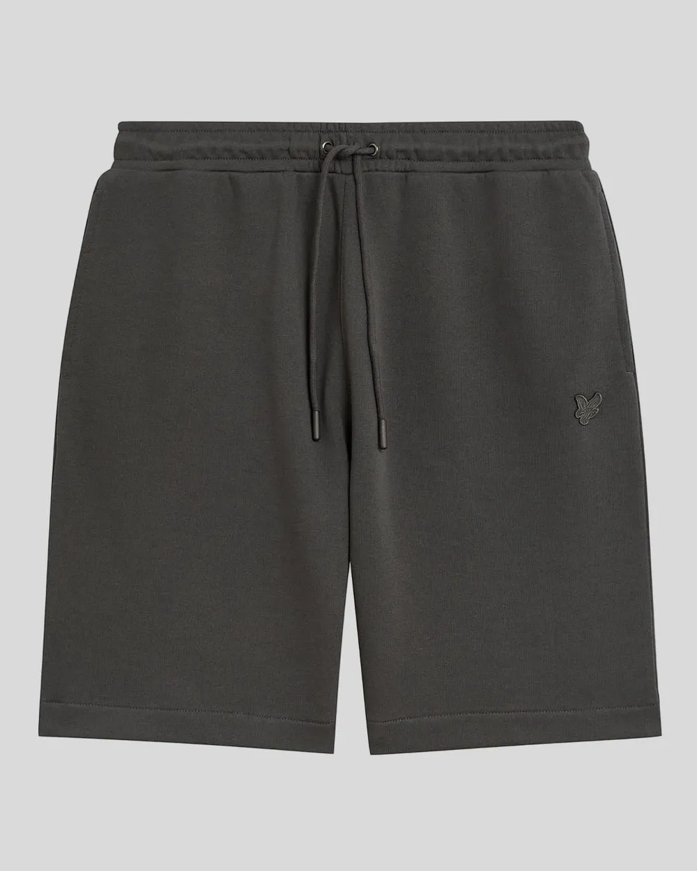 Lyle & Scott Mens Superfine Cotton Sweat Shorts | Gunmetal sold by The Foot Factory product image thumbnail 5