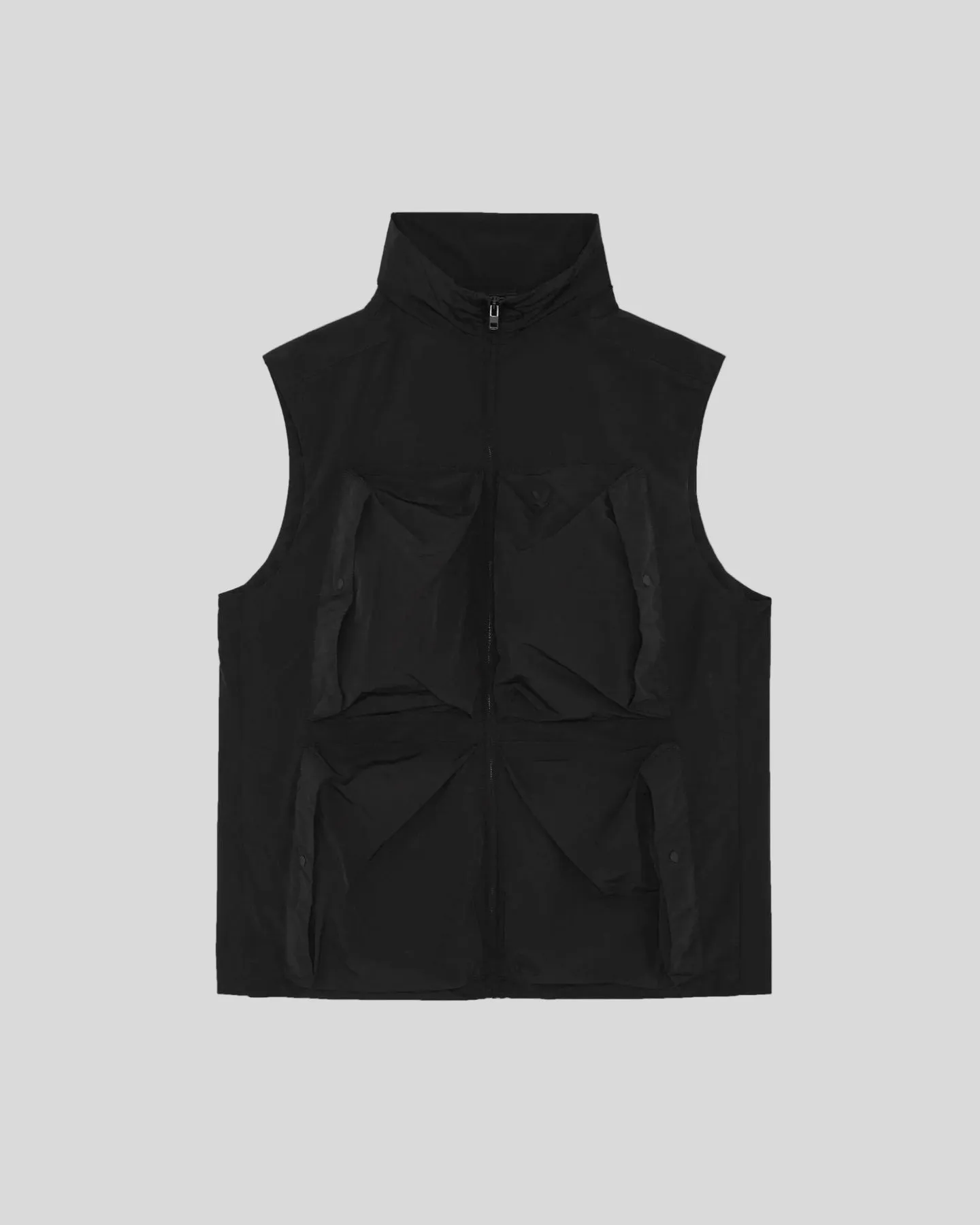 Lyle & Scott Mens Lightweight Ripstop Gilet | Jet Black sold by The Foot Factory product image thumbnail 5