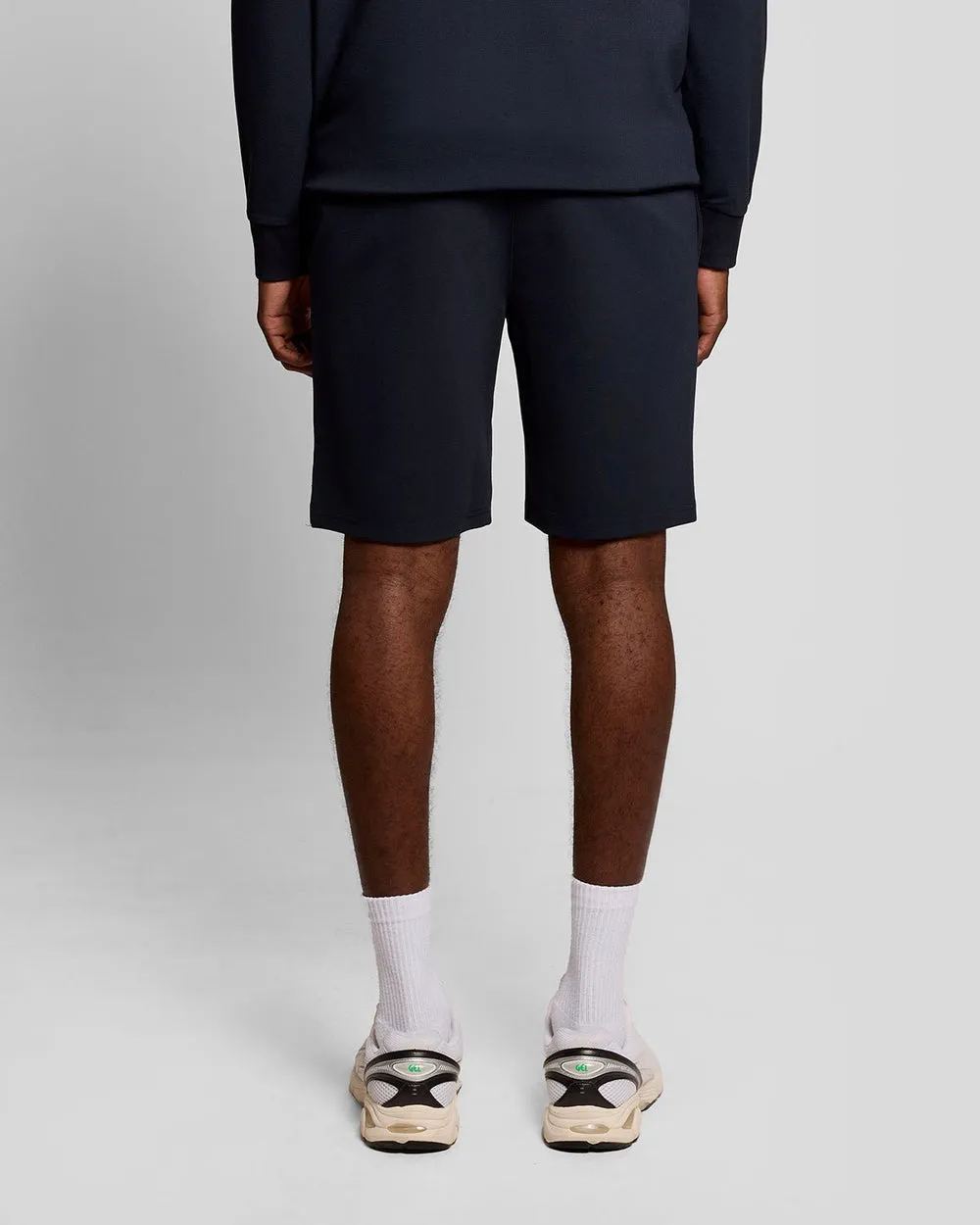 Lyle & Scott Mens Sports Lightweight Sweat Shorts | Dark Navy sold by The Foot Factory product image thumbnail 4