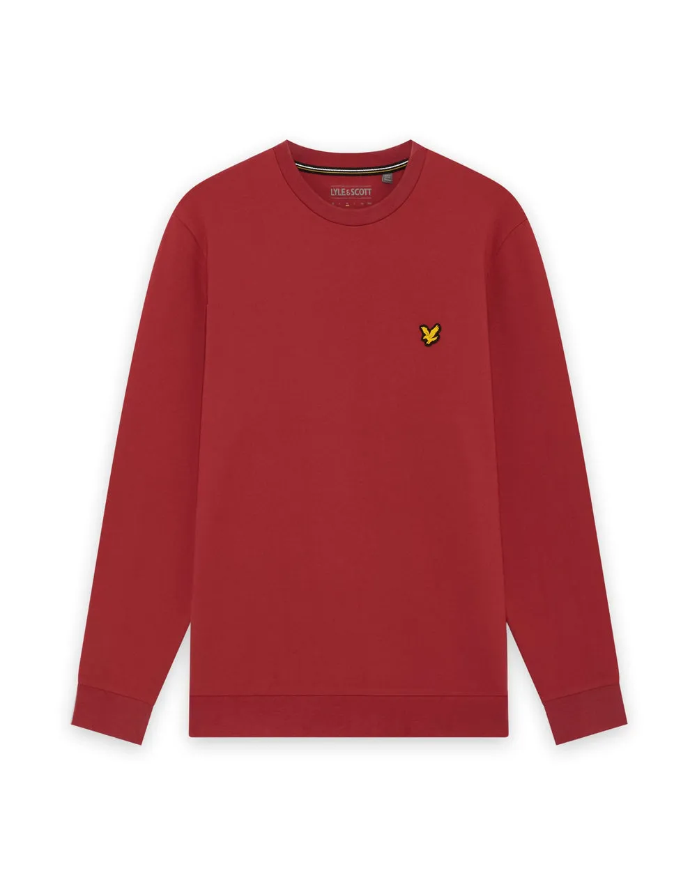 Lyle & Scott Mens Sports Lightweight Sweatshirt | Garnet sold by The Foot Factory product image thumbnail 5