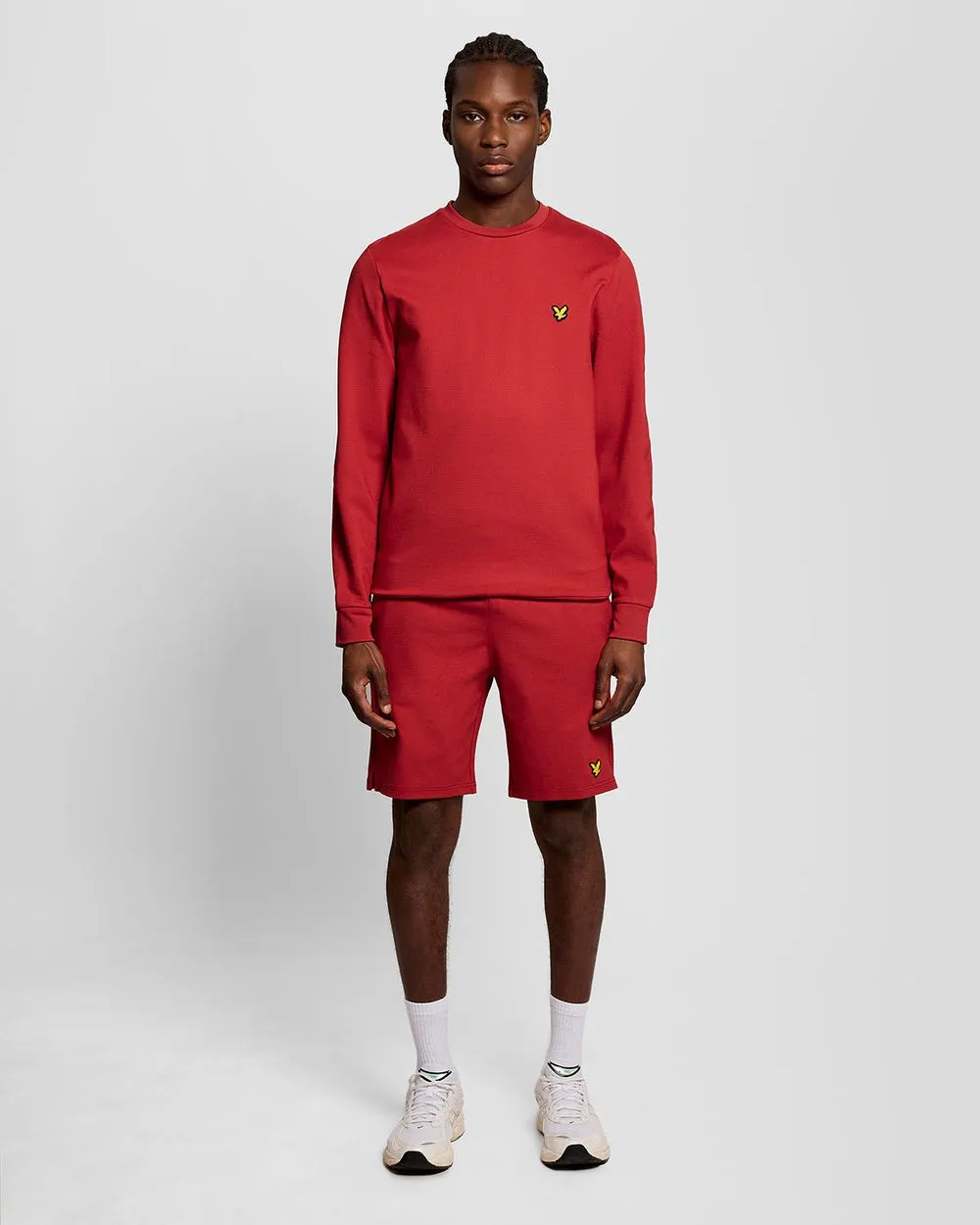 Lyle & Scott Mens Sports Lightweight Sweatshirt | Garnet sold by The Foot Factory product image thumbnail 2