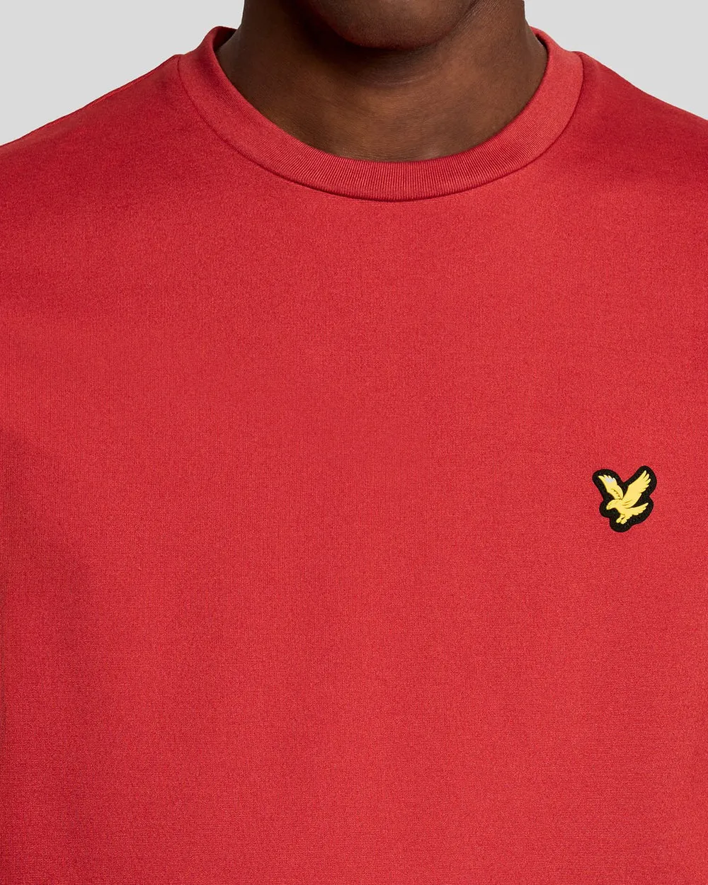 Lyle & Scott Mens Sports Lightweight Sweatshirt | Garnet sold by The Foot Factory product image thumbnail 3
