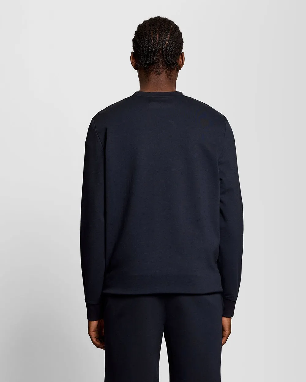 Lyle & Scott Mens Sports Lightweight Sweatshirt | Dark Navy sold by The Foot Factory product image thumbnail 4