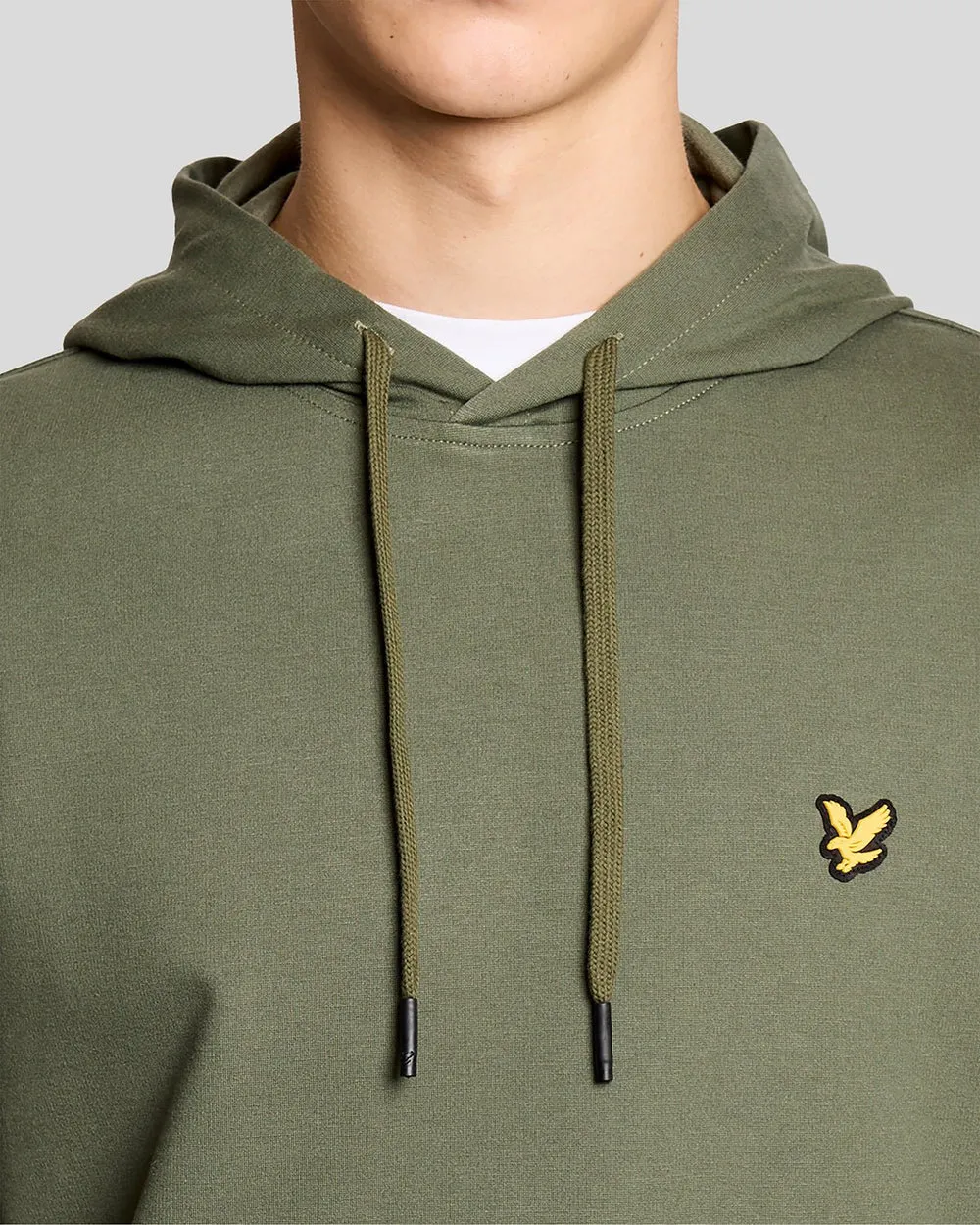 Lyle & Scott Mens Sports Lightweight Hoodie | Cactus Green sold by The Foot Factory product image thumbnail 3