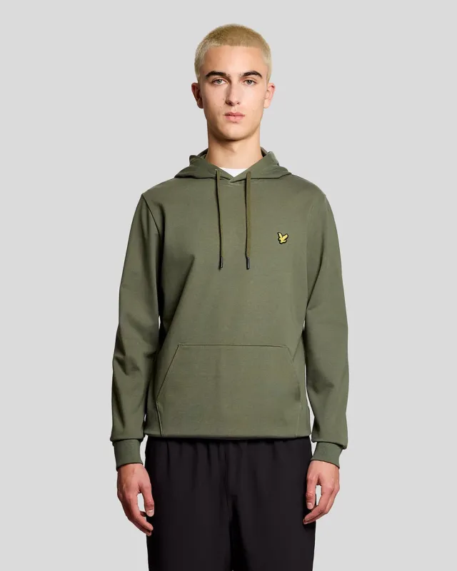Lyle & Scott Mens Sports Lightweight Hoodie | Cactus Green sold by The Foot Factory