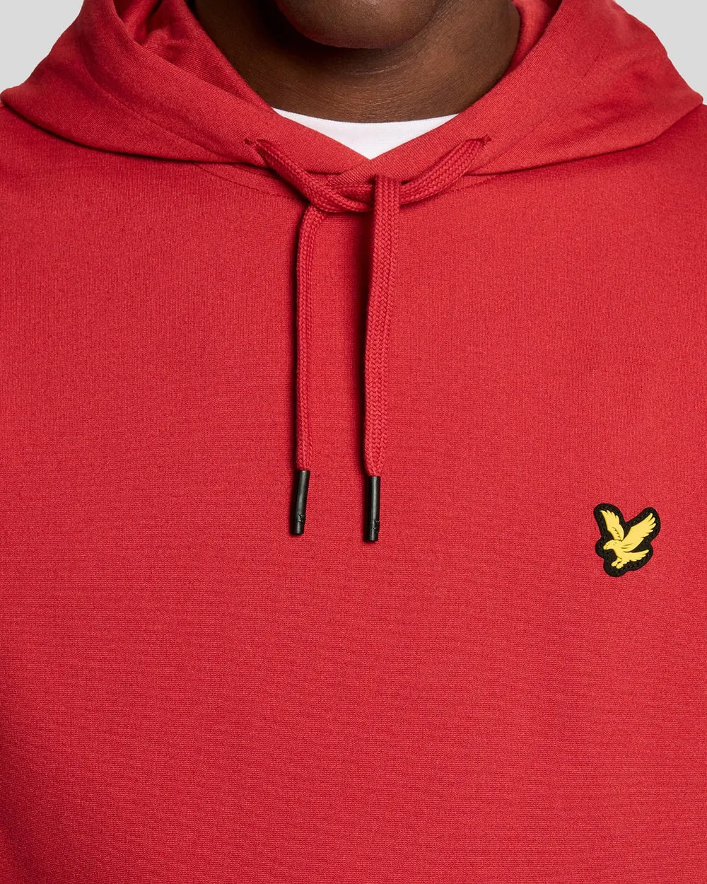 Lyle & Scott Mens Sports Lightweight Hoodie | Garnet sold by The Foot Factory product image thumbnail 3